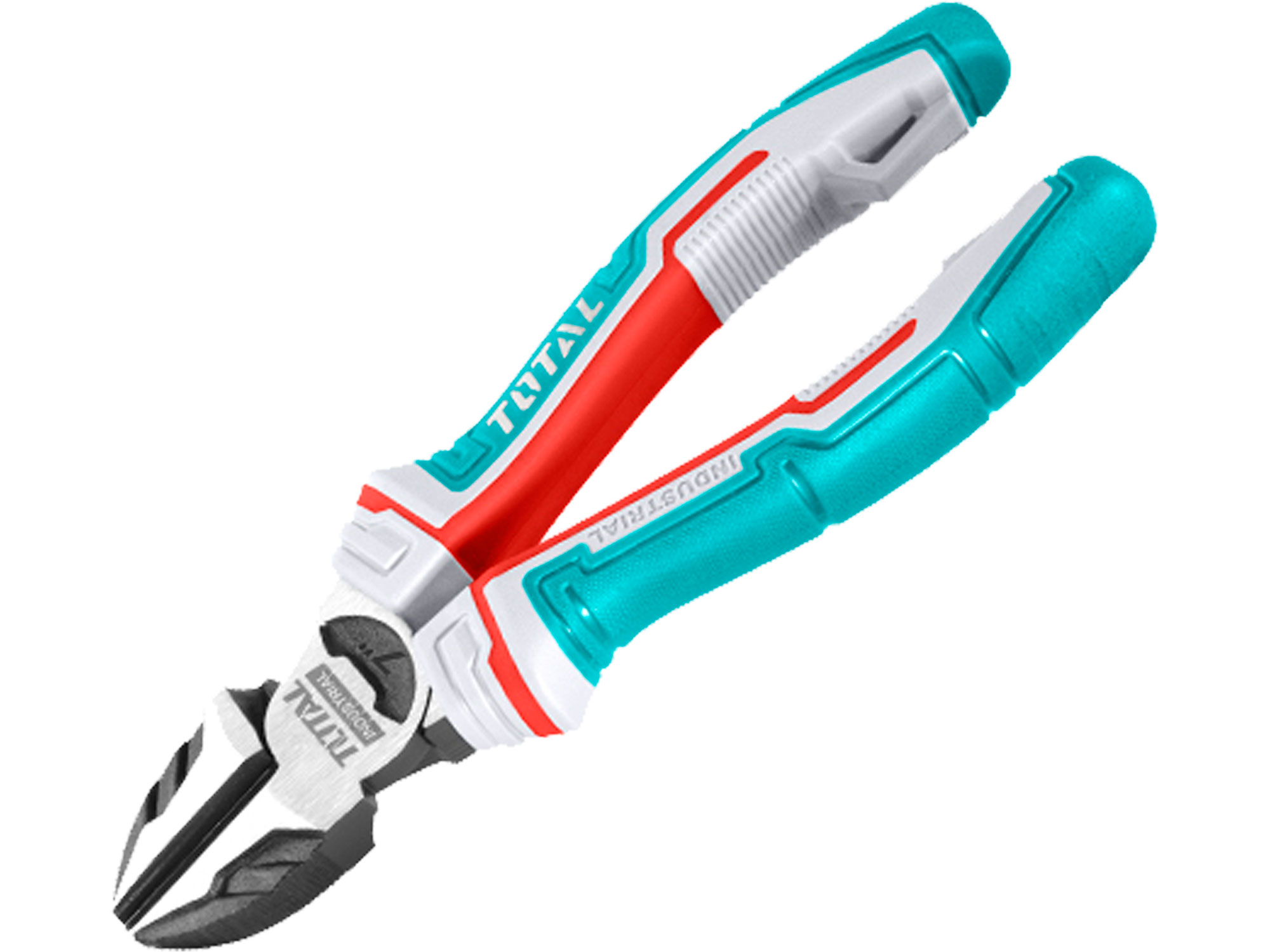 Total Boční štípací kleště, průmyslové, 180 mm, CrV Total Boční štípací kleště, průmyslové, 180 mm, CrV
