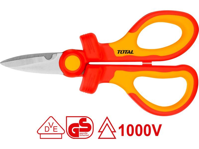 Elektrikářské nůžky, délka 160 mm, průmyslové Elektrikářské nůžky, délka 160 mm, průmyslové
