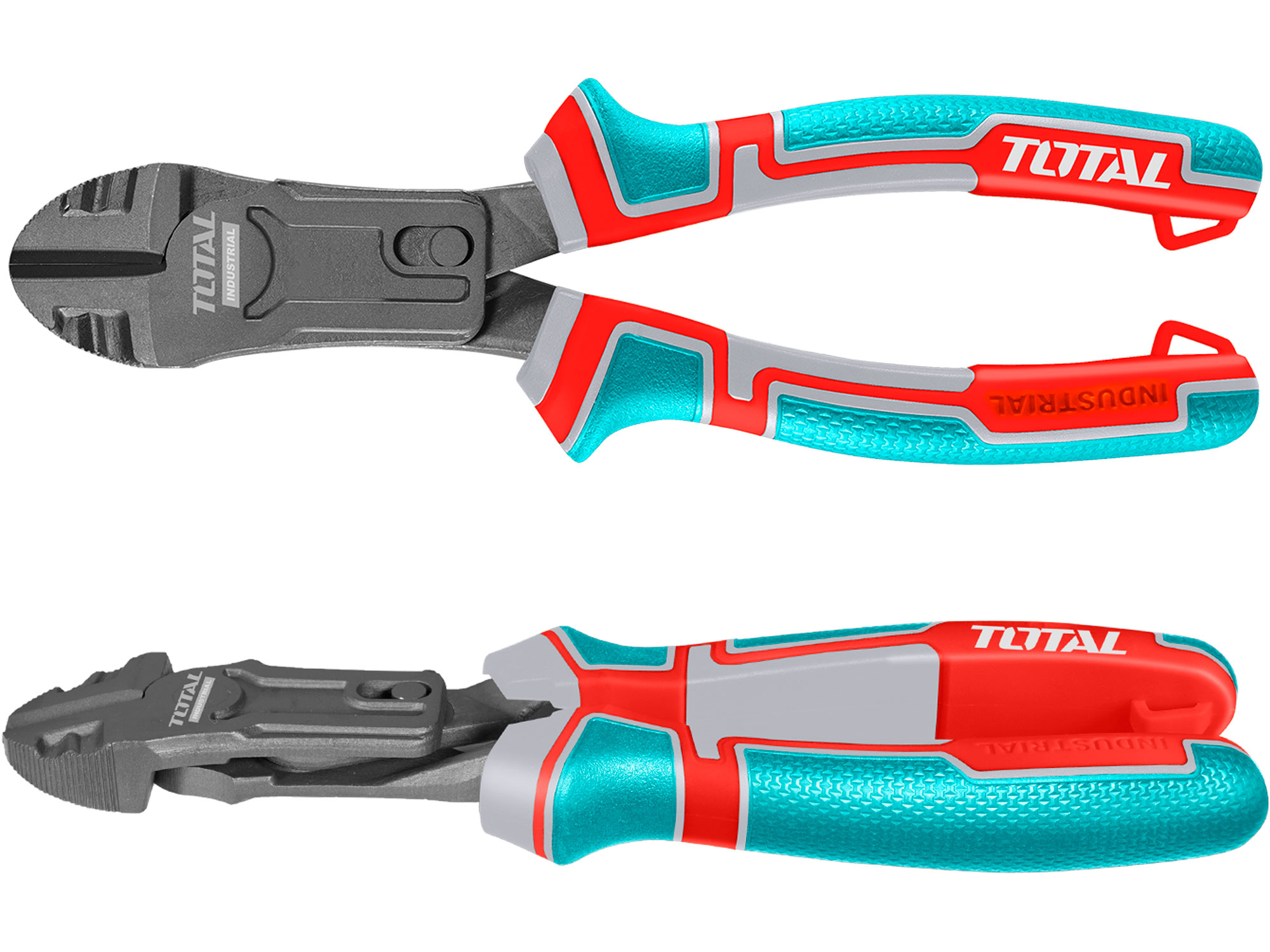 Total Štípací kleště s bočním převodem, 200 mm, průmysl Total Štípací kleště s bočním převodem, 200 mm, průmysl