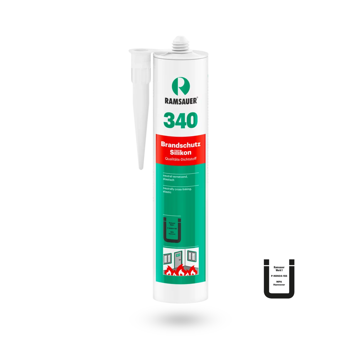 Ramsauer 340 protipožární silikon, 310 ml Ramsauer 340 protipožární silikon, 310 ml