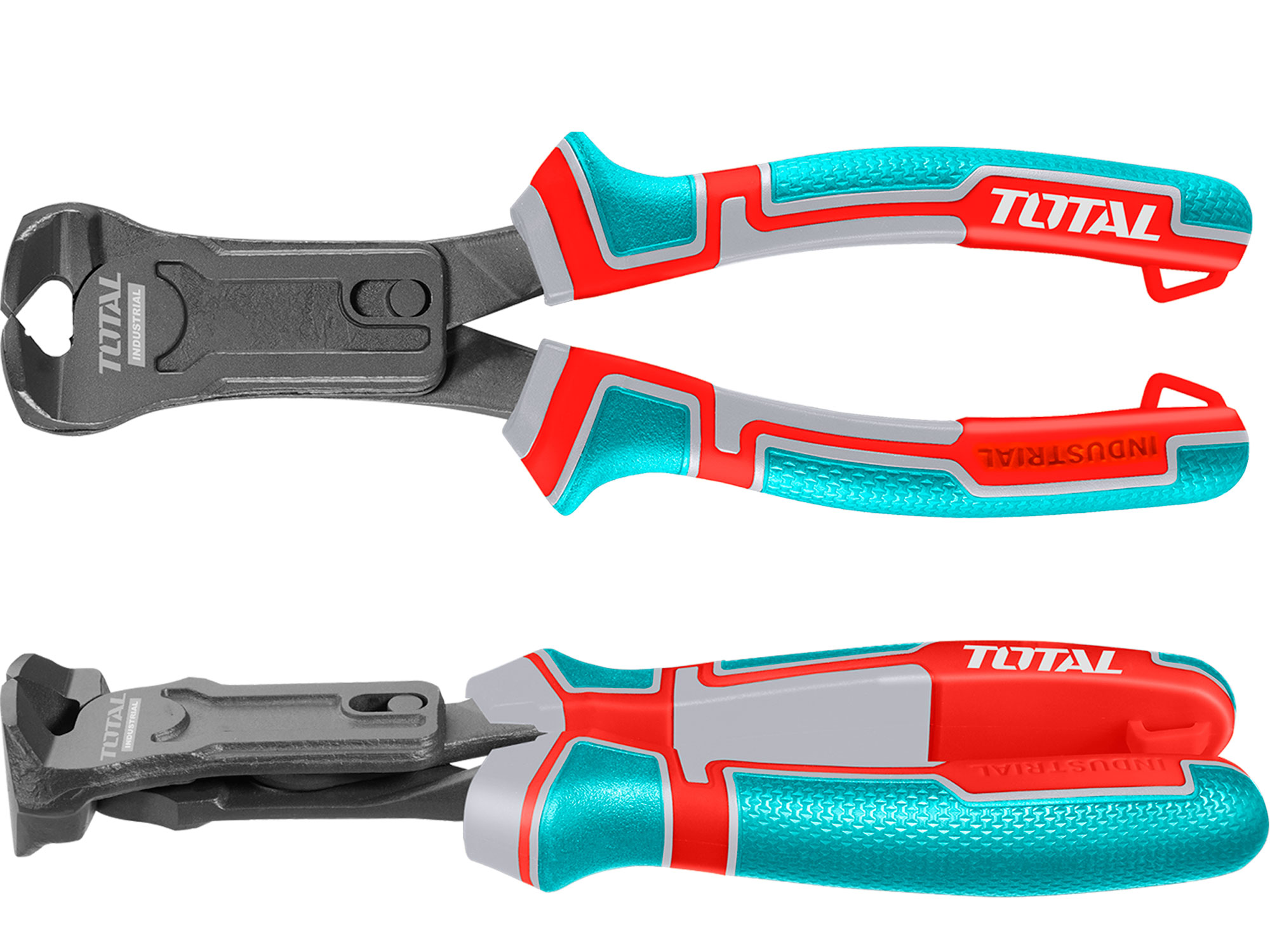 Total Štípací kleště s pohonem předních kol, průmyslové, 215 mm, CrV Total Štípací kleště s pohonem předních kol, průmyslové, 215 mm, CrV