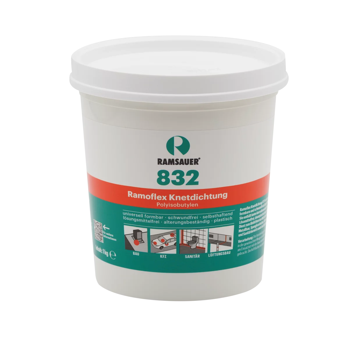 832 Hnětací těsnění Ramoflex 832 Hnětací těsnění Ramoflex