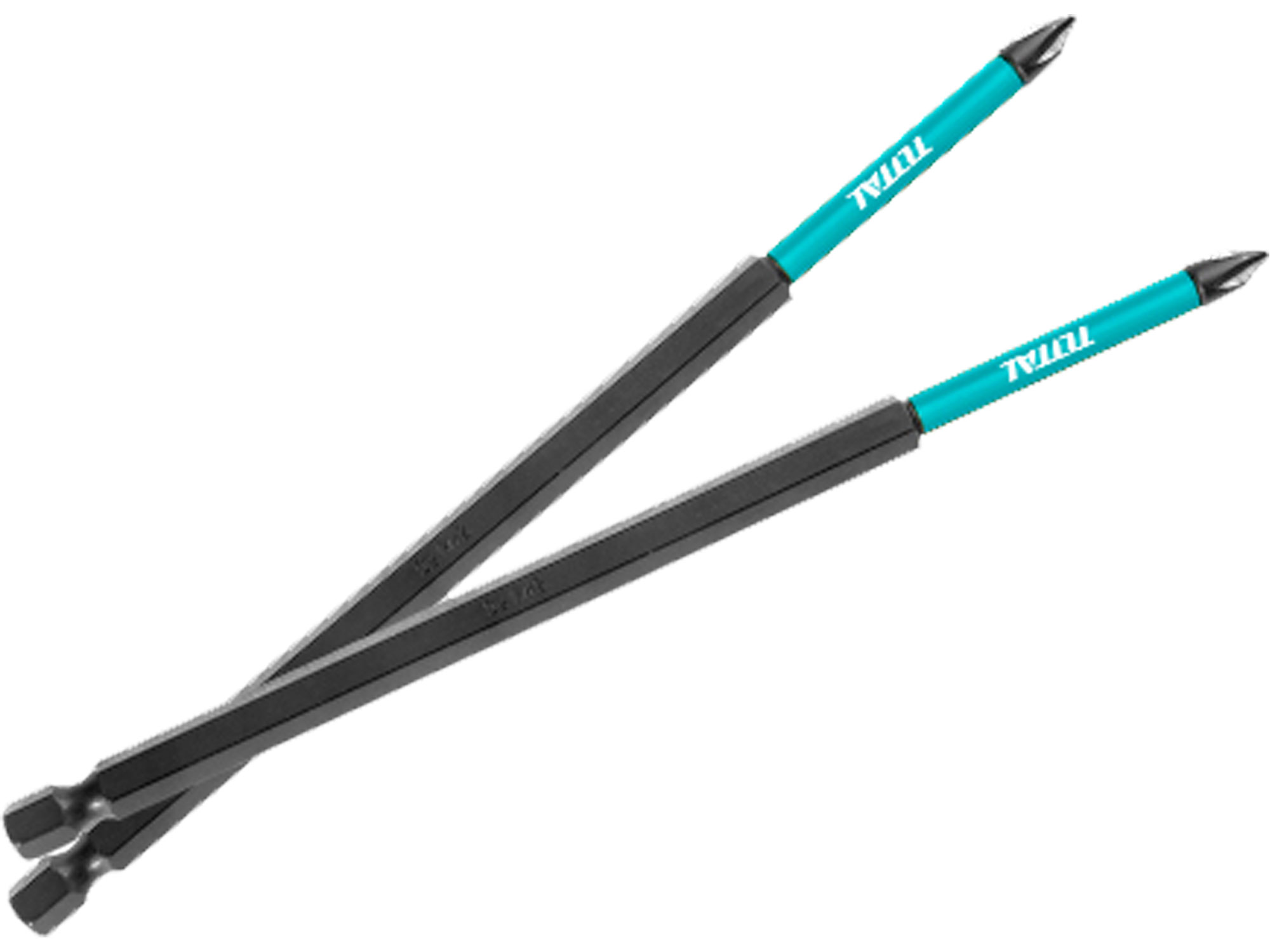 Total Rázové šroubovací bity, 150 mm, S2, sada 10 kusů, průmysl, S2 Total Rázové šroubovací bity, 150 mm, S2, sada 10 kusů, průmysl, S2