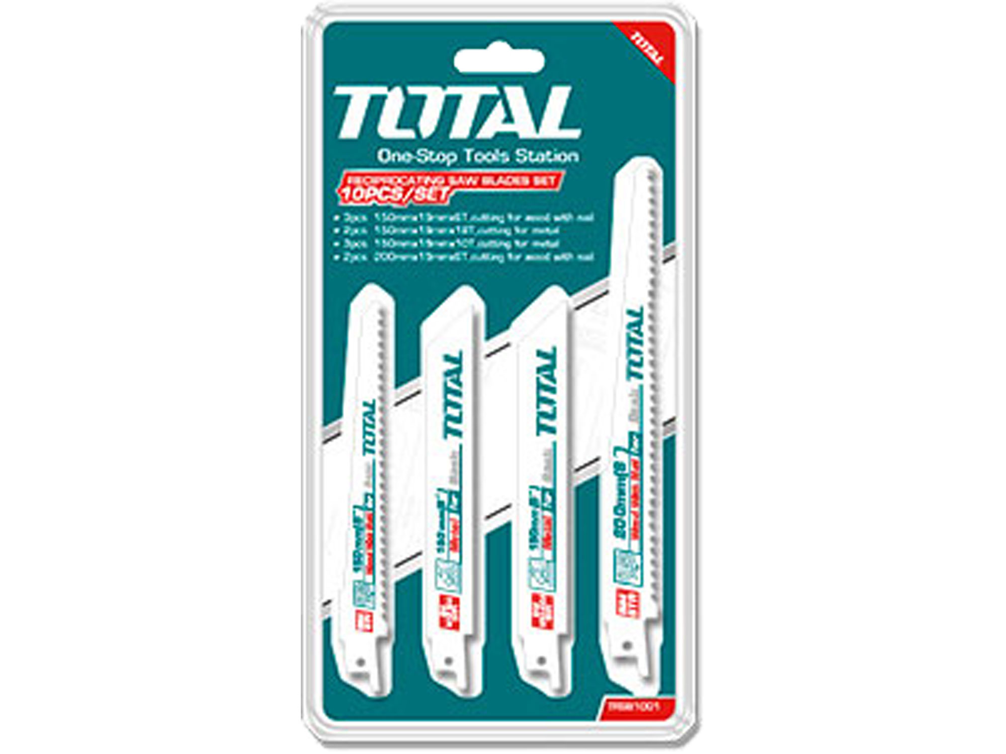 Sada řezacích nožů, 10 kusů, bimetal Sada řezacích nožů, 10 kusů, bimetal