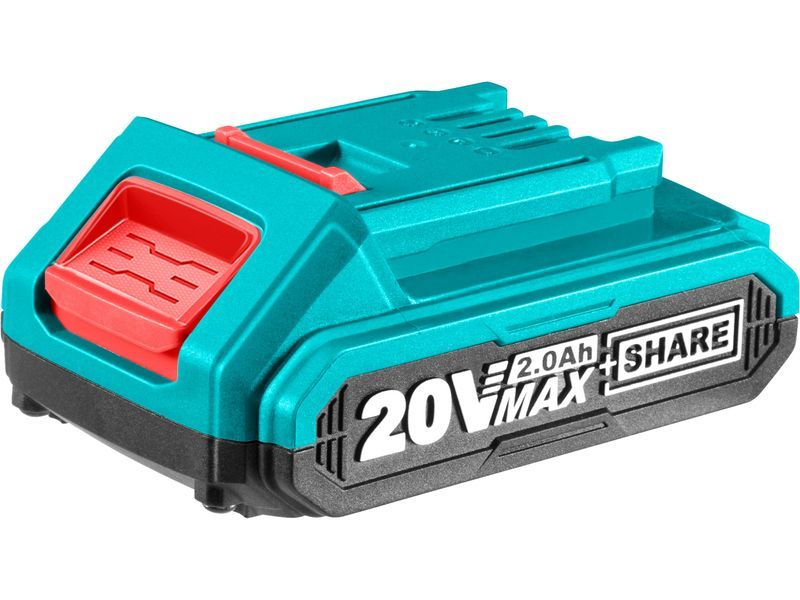 Total Dobíjecí baterie 20V, Li-Ion, 2000mAh Total Dobíjecí baterie 20V, Li-Ion, 2000mAh