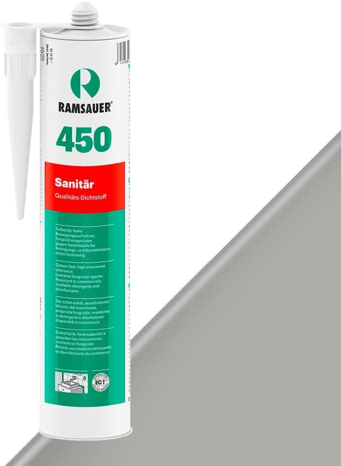 Ramsauer Sanitary 450, 310 ml, cementově šedá Ramsauer Sanitary 450, 310 ml, cementově šedá