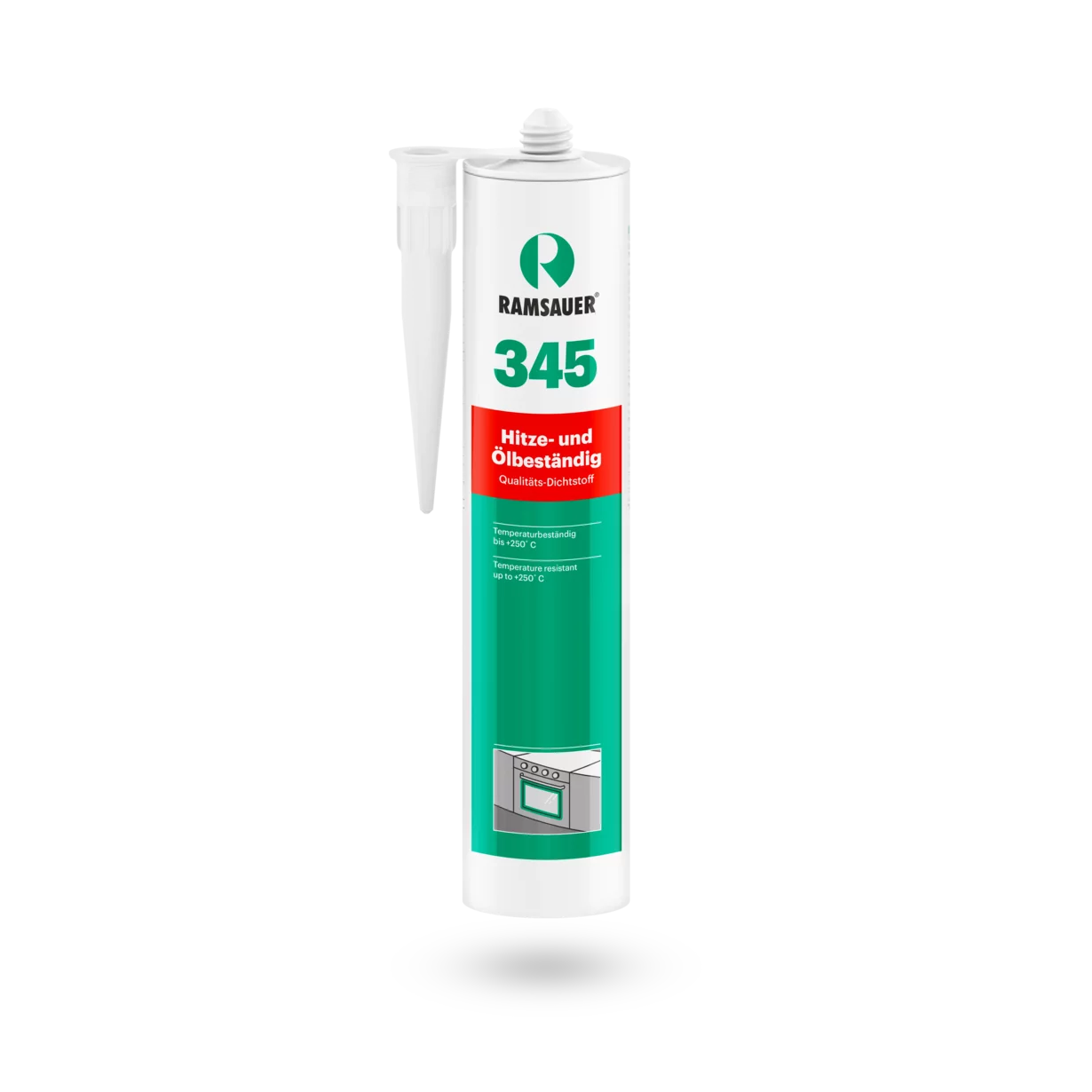 Ramsauer 345 Odolný proti teplu a oleji, 310 ml, černý Ramsauer 345 Odolný proti teplu a oleji, 310 ml, černý