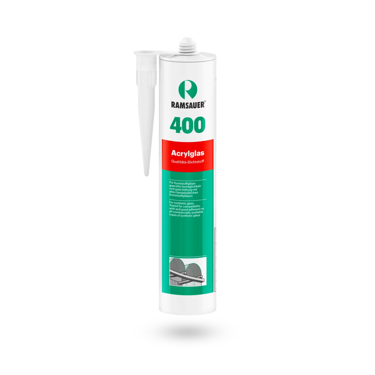 Ramsauer 400 akrylové sklo, 310 ml, transparentní