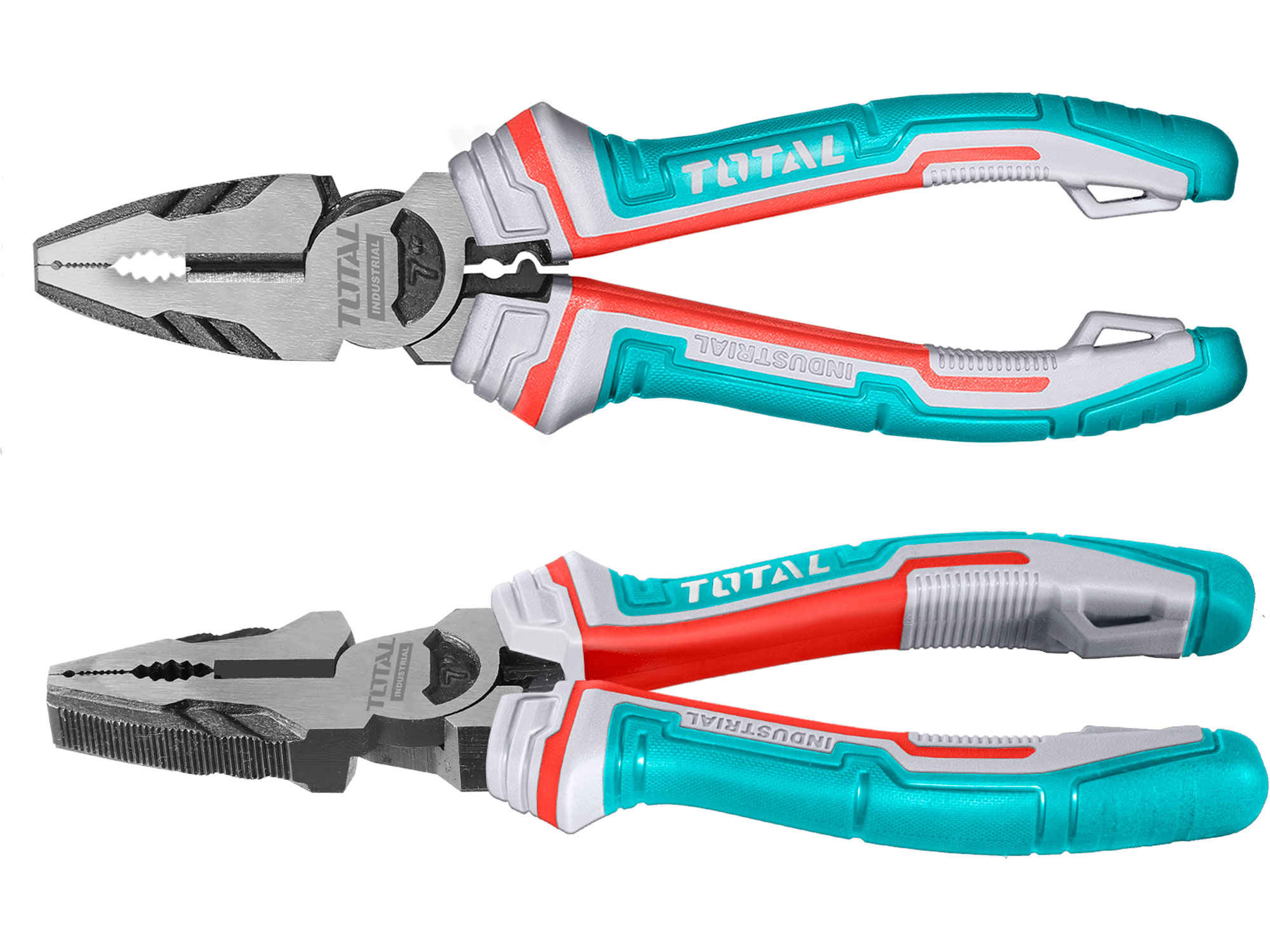 Total Kombinované kleště, průmyslové, 180 mm, CrV Total Kombinované kleště, průmyslové, 180 mm, CrV