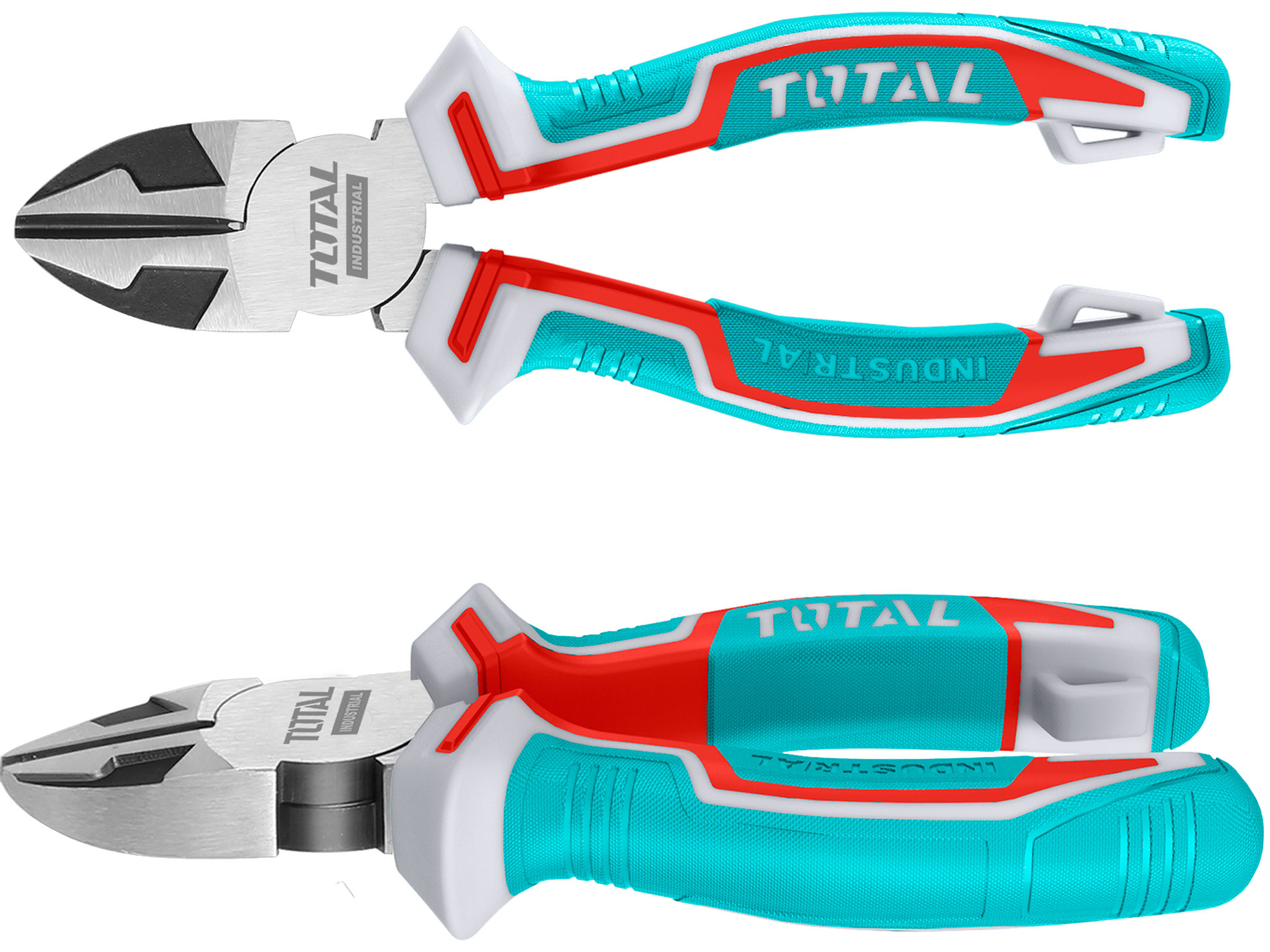 Total Boční štípací kleště, průmyslové, 160 mm, CrV Total Boční štípací kleště, průmyslové, 160 mm, CrV